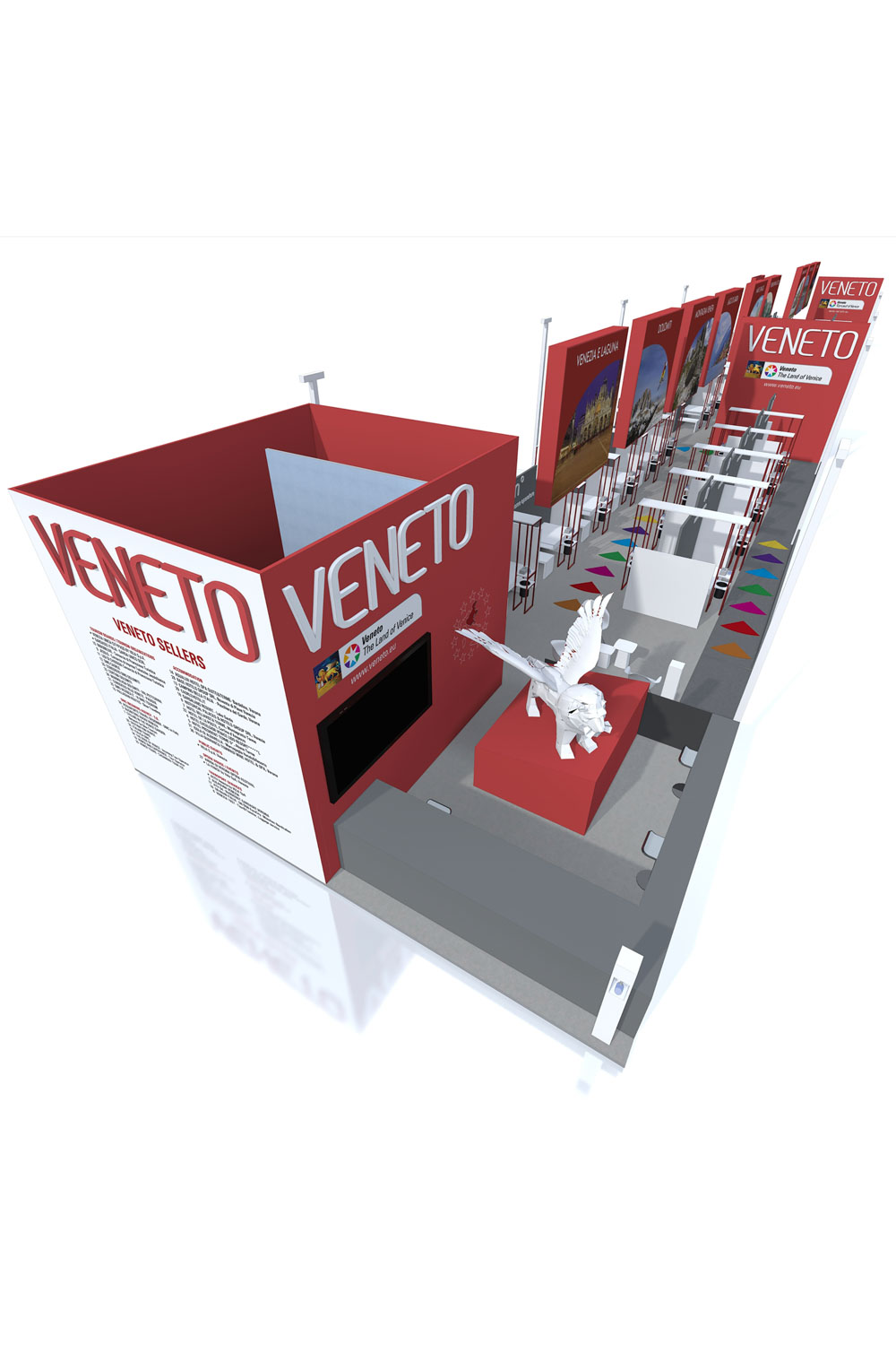 Progetto stand fiera TTG 2020 Rimini