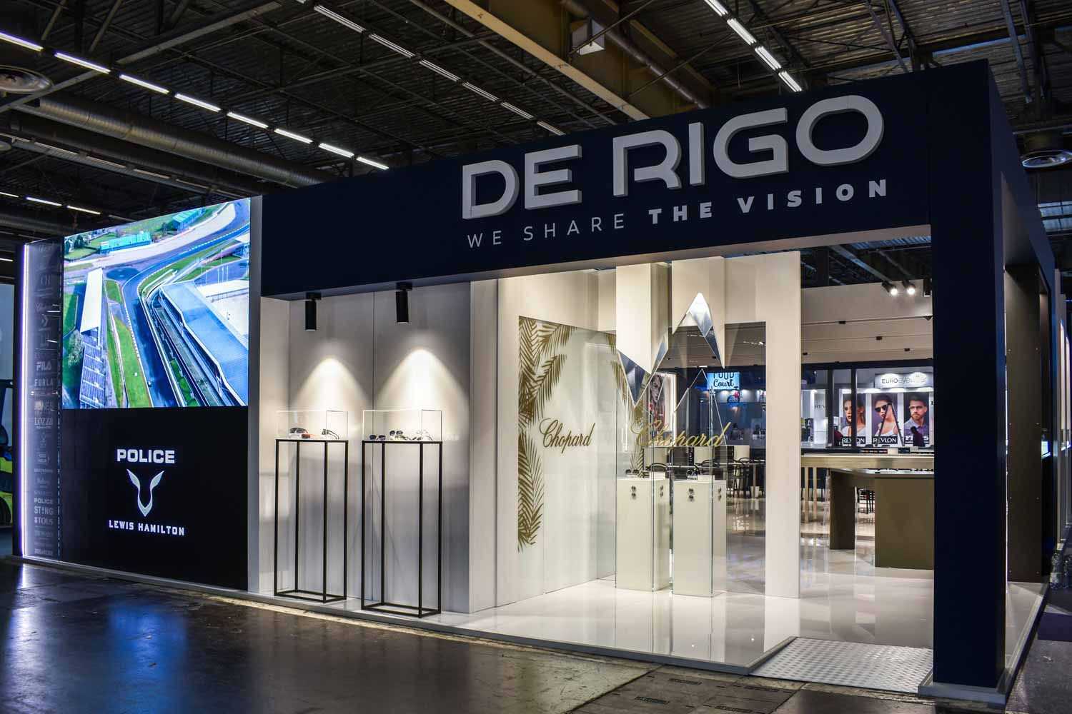 Stand Silmo 2019 per de Rigo Vision, Parigi