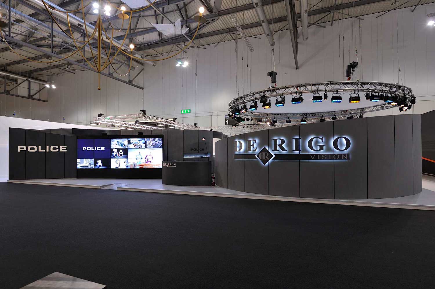 Stand De Rigo per Mido 2015, Milano