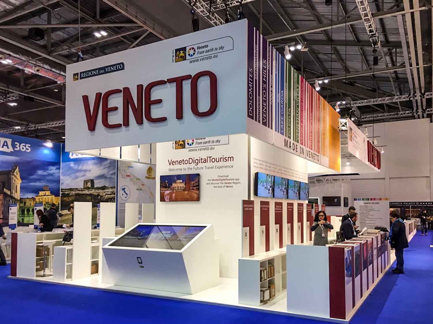 Stand regione veneto, Londra 2016